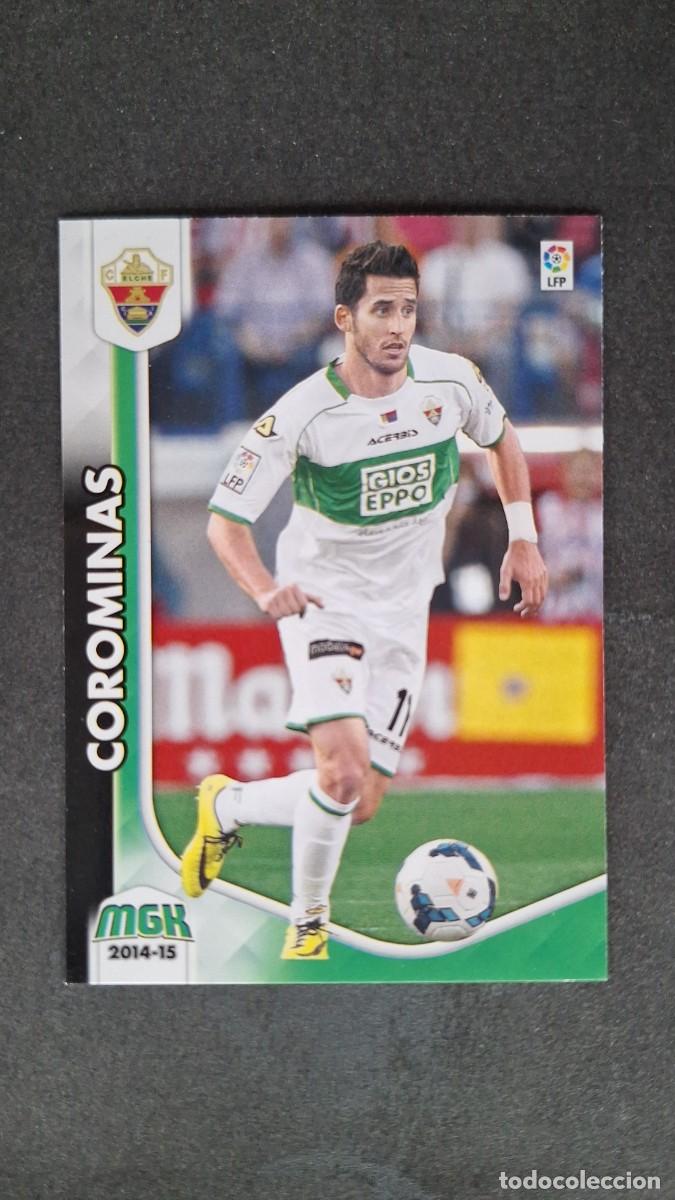 Cromos de f&uacute;tbol: L1 COROMINAS ELCHE C. F. 160 PANINI MEGACRACKS 2014 2015 14 15