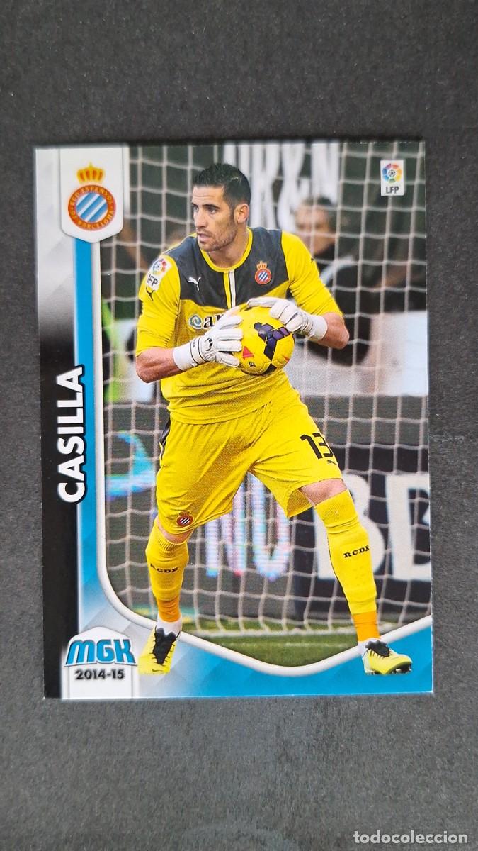 Cromos de f&uacute;tbol: L1 CASILLA R. C. D. ESPA&Ntilde;OL 164 PANINI MEGACRACKS 2014 2015 14 15