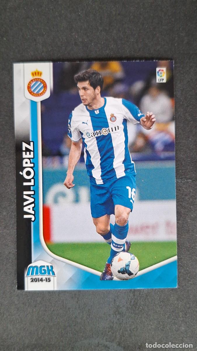 Cromos de f&uacute;tbol: L1 JAVI LOPEZ R. C. D. ESPA&Ntilde;OL 165 PANINI MEGACRACKS 2014 2015 14 15