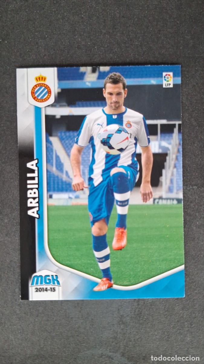 Cromos de f&uacute;tbol: L1 ARBILLA R. C. D. ESPA&Ntilde;OL 166 PANINI MEGACRACKS 2014 2015 14 15