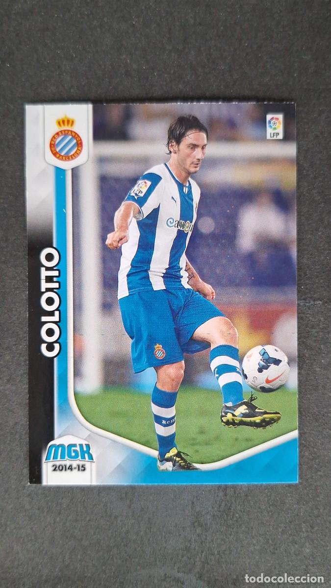 Cromos de f&uacute;tbol: L1 COLOTTO R. C. D. ESPA&Ntilde;OL 167 PANINI MEGACRACKS 2014 2015 14 15
