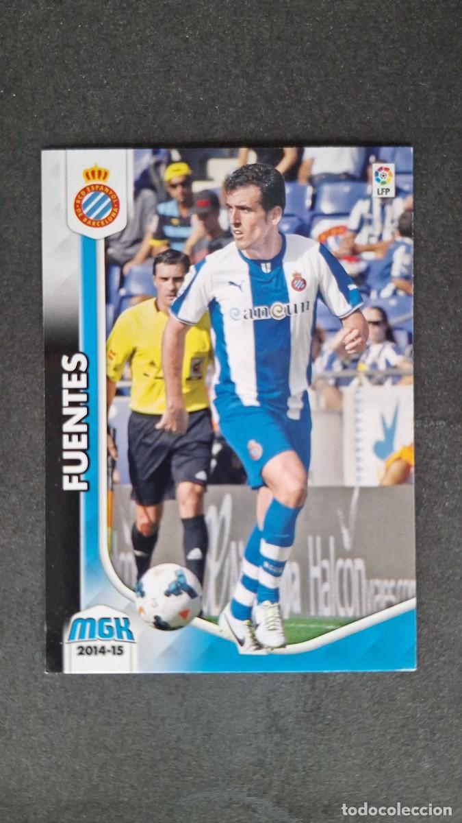 Figurine di Calcio: L1 FUENTES R. C. D. ESPA&Ntilde;OL 170 PANINI MEGACRACKS 2014 2015 14 15