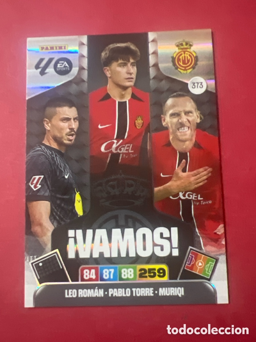 Figurine di Calcio: C9194. PANINI ADRENALYN XL LIGA EA SPORTS 2025-2026 25-26 &ndash; VAMOS &ndash; RCD Mallorca N&ordm; 373