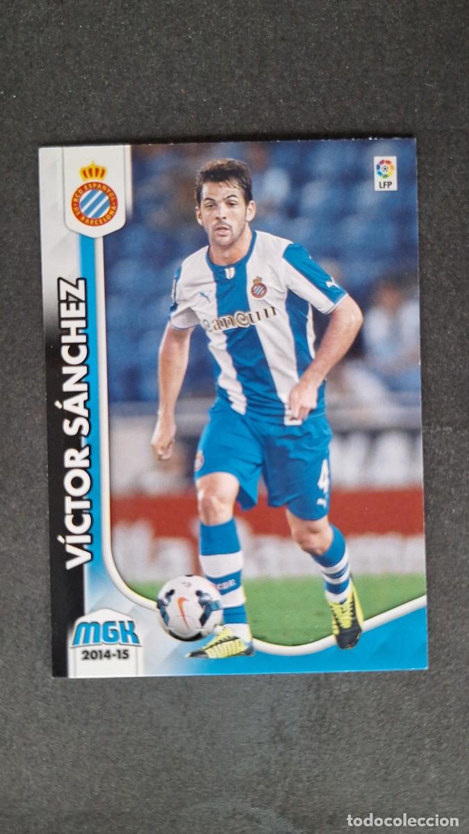 Figurine di Calcio: L1 VICTOR SANCHEZ R. C. D. ESPA&Ntilde;OL 173 PANINI MEGACRACKS 2014 2015 14 15