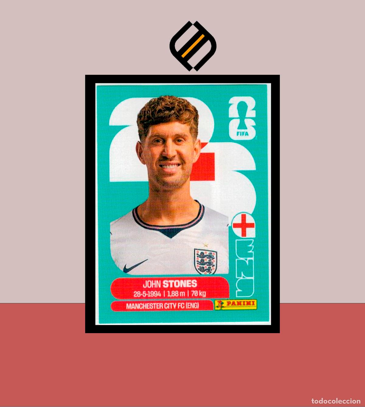 Figurine di Calcio: PANINI FIFA CLUB WORLD CUP 2026 26 ENG 3 JOHN STONES INGLATERRA STICKER MUNDIAL MEX CAN USA LIGA