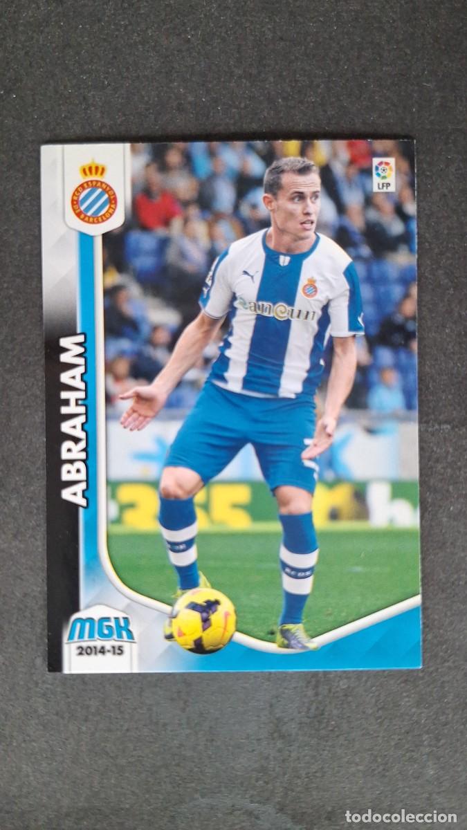 Figurine di Calcio: L1 ABRAHAM R. C. D. ESPA&Ntilde;OL 174 PANINI MEGACRACKS 2014 2015 14 15