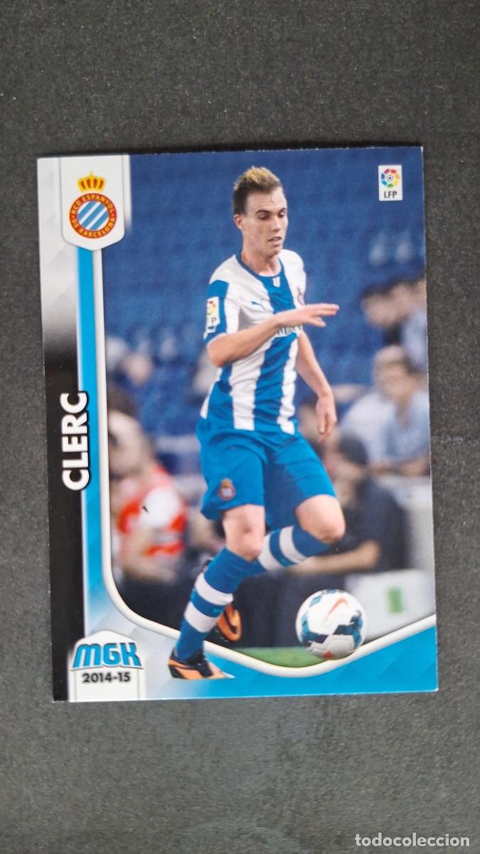 Figurine di Calcio: L1 CLERC R. C. D. ESPA&Ntilde;OL 176 PANINI MEGACRACKS 2014 2015 14 15