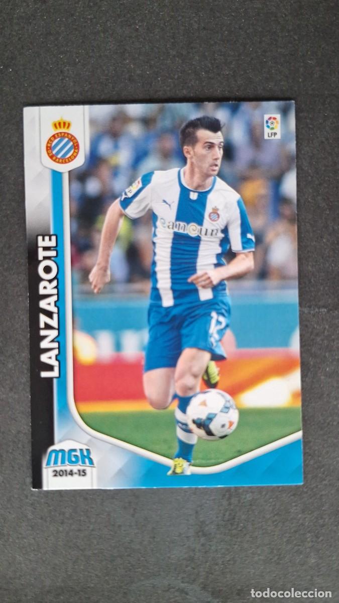 Figurine di Calcio: L1 LANZAROTE R. C. D. ESPA&Ntilde;OL 177 PANINI MEGACRACKS 2014 2015 14 15