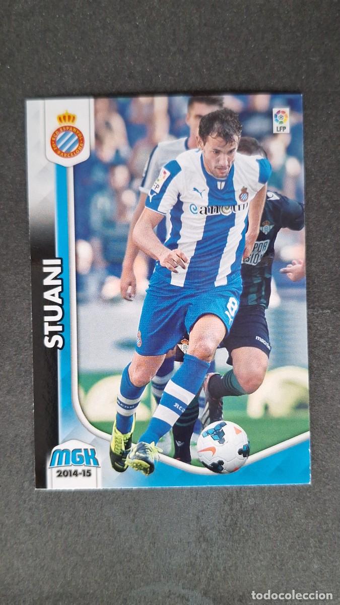 Figurine di Calcio: L1 STUANI R. C. D. ESPA&Ntilde;OL 178 PANINI MEGACRACKS 2014 2015 14 15