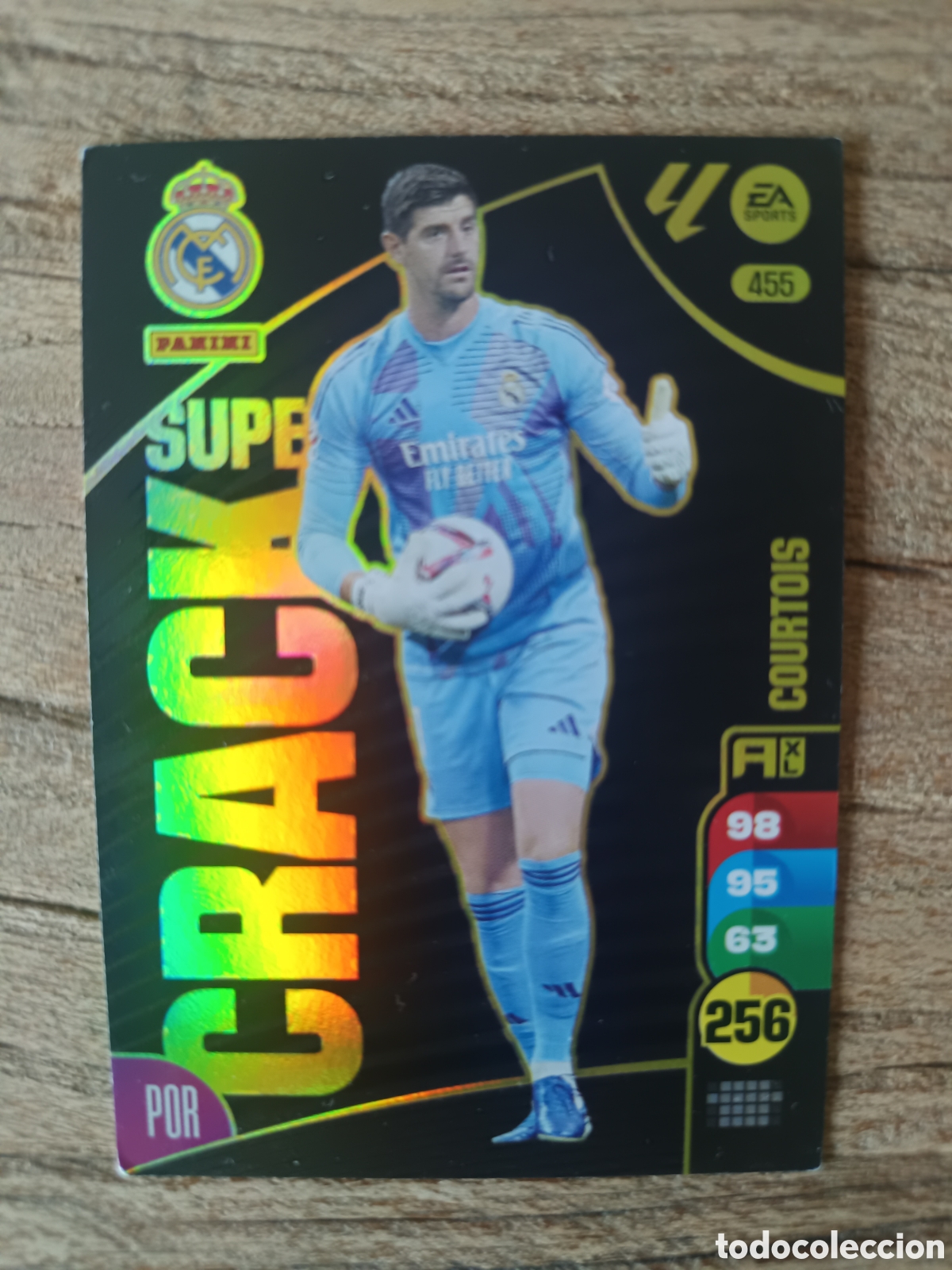 Figurine di Calcio: Courtois Super crack Adrenalyn 2024-2025