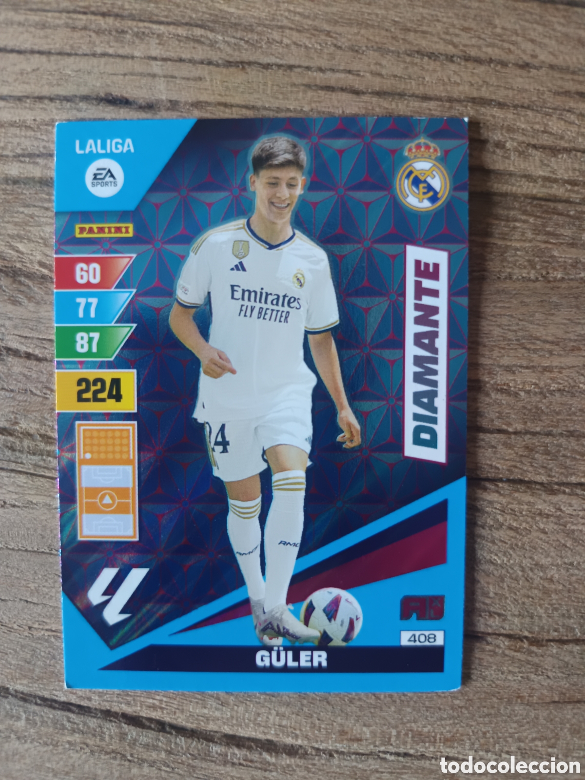 Figurine di Calcio: Arda G&uuml;ler Diamante Adrenalyn 2023-2024