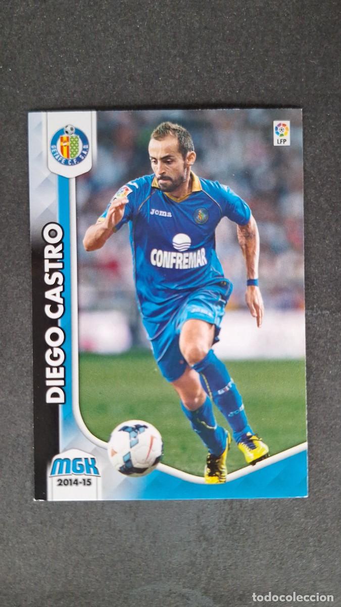 Cromos de f&uacute;tbol: L1 DIEGO CASTRO GETAFE C. F. 195 PANINI MEGACRACKS 2014 2015 14 15