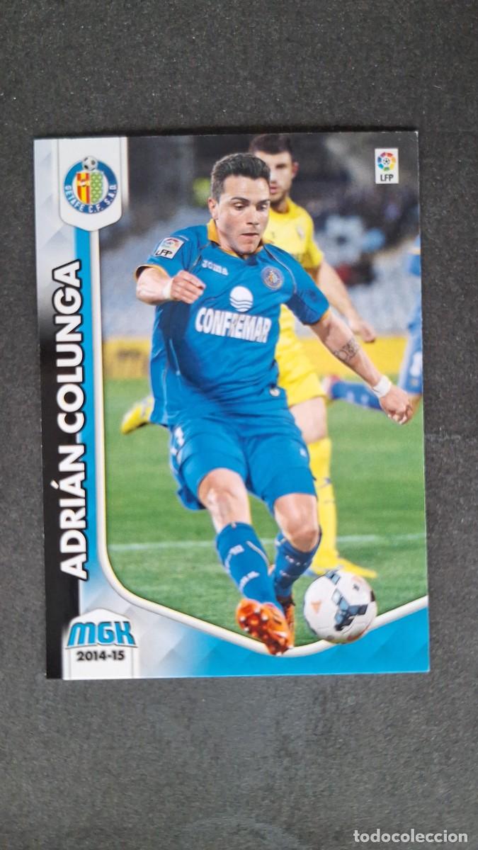 Cromos de f&uacute;tbol: L1 ADRIAN COLUNGA GETAFE C. F. 197 PANINI MEGACRACKS 2014 2015 14 15