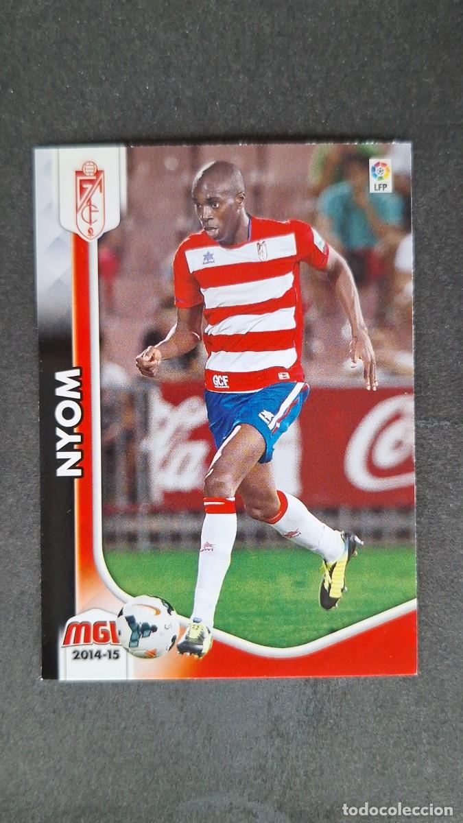 Cromos de f&uacute;tbol: L1 NYOM GRANADA C. F. 201 PANINI MEGACRACKS 2014 2015 14 15
