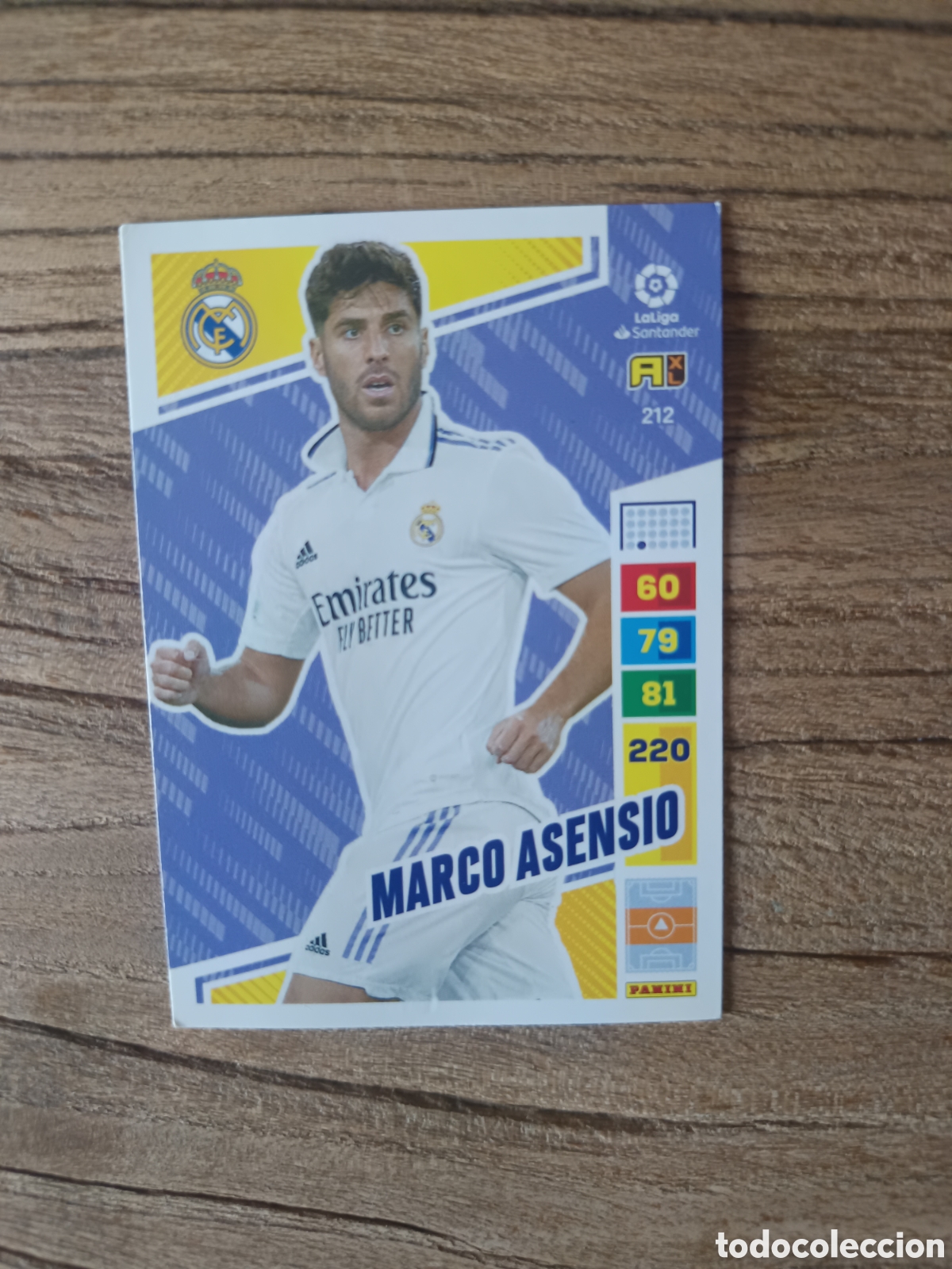 Cromos de f&uacute;tbol: Marco Asensio Real Madrid Adrenalyn 2022-2023