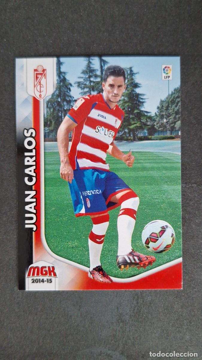 Cromos de f&uacute;tbol: L1 JUAN CARLOS GRANADA C. F. 211 PANINI MEGACRACKS 2014 2015 14 15