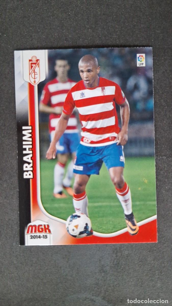 Cromos de f&uacute;tbol: L1 BRAHIMI GRANADA C. F. 212 PANINI MEGACRACKS 2014 2015 14 15