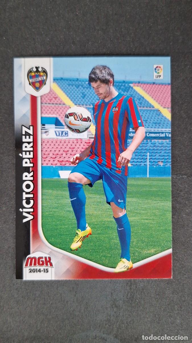 Cartes &agrave; collectionner de Football: L1 VICTOR PEREZ LEVANTE U. D. 228 PANINI MEGACRACKS 2014 2015 14 15
