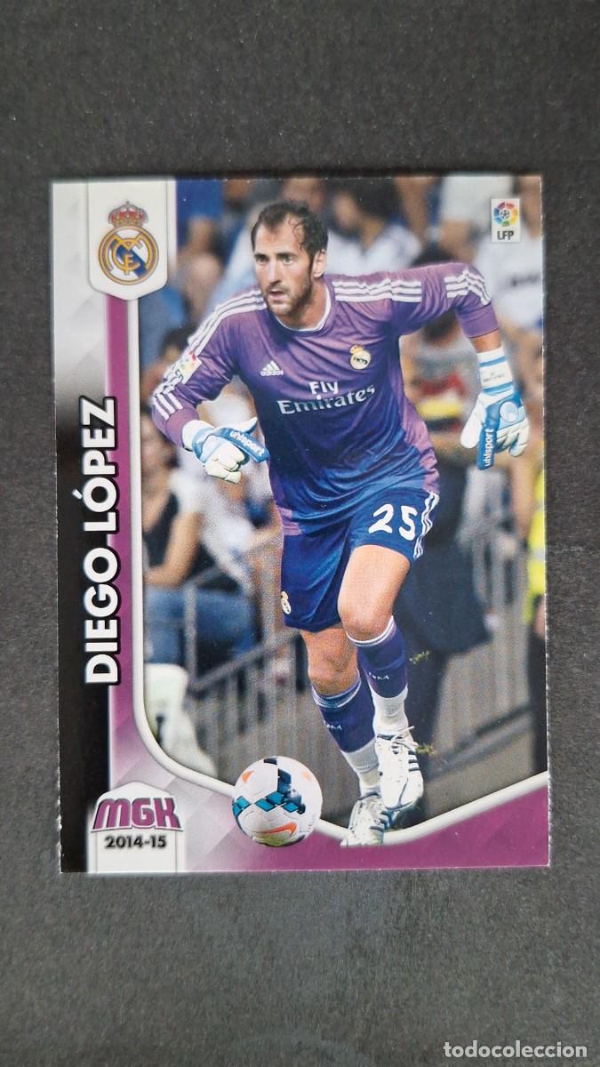 Cromos de f&uacute;tbol: L1 DIEGO LOPEZ REAL MADRID 237 PANINI MEGACRACKS 2014 2015 14 15