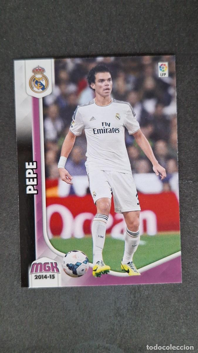Cromos de f&uacute;tbol: L1 PEPE REAL MADRID 240 PANINI MEGACRACKS 2014 2015 14 15