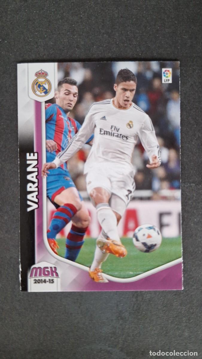 Cromos de f&uacute;tbol: L1 VARANE REAL MADRID 241 PANINI MEGACRACKS 2014 2015 14 15