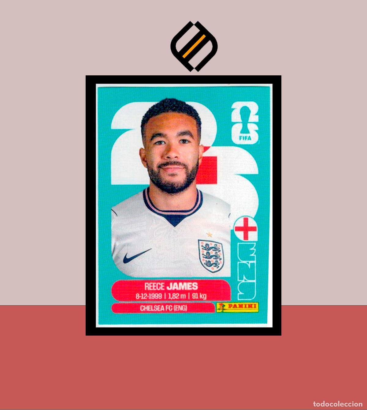 Cromos de f&uacute;tbol: PANINI FIFA CLUB WORLD CUP 2026 26 ENG 7 REECE JAMES INGLATERRA STICKER MUNDIAL MEX CAN USA LIGA
