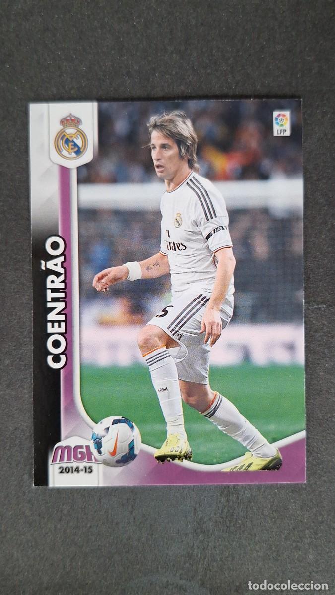 Cromos de f&uacute;tbol: L1 COENTRAO REAL MADRID 242 PANINI MEGACRACKS 2014 2015 14 15