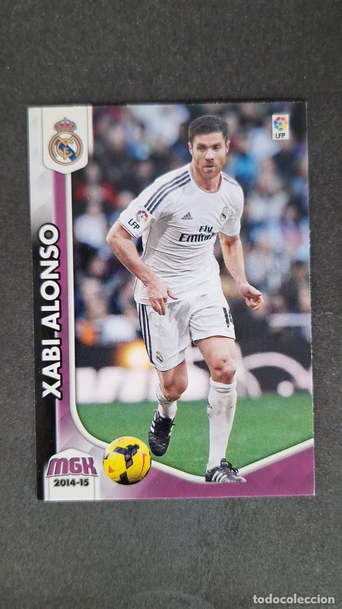Cromos de f&uacute;tbol: L1 XABI ALONSO REAL MADRID 244 PANINI MEGACRACKS 2014 2015 14 15