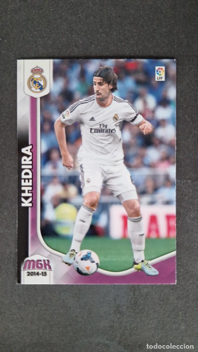 Cromos de f&uacute;tbol: L1 KHEDIRA REAL MADRID 245 PANINI MEGACRACKS 2014 2015 14 15