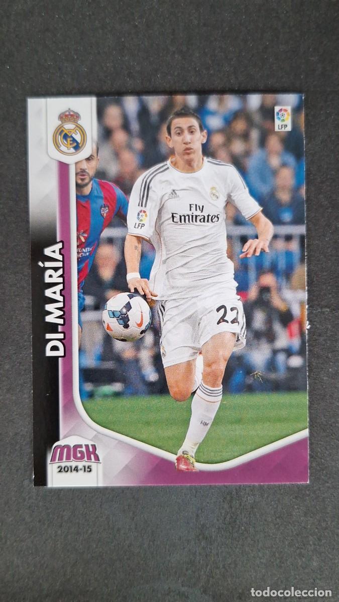 Cromos de f&uacute;tbol: L1 DI MARIA REAL MADRID 248 PANINI MEGACRACKS 2014 2015 14 15