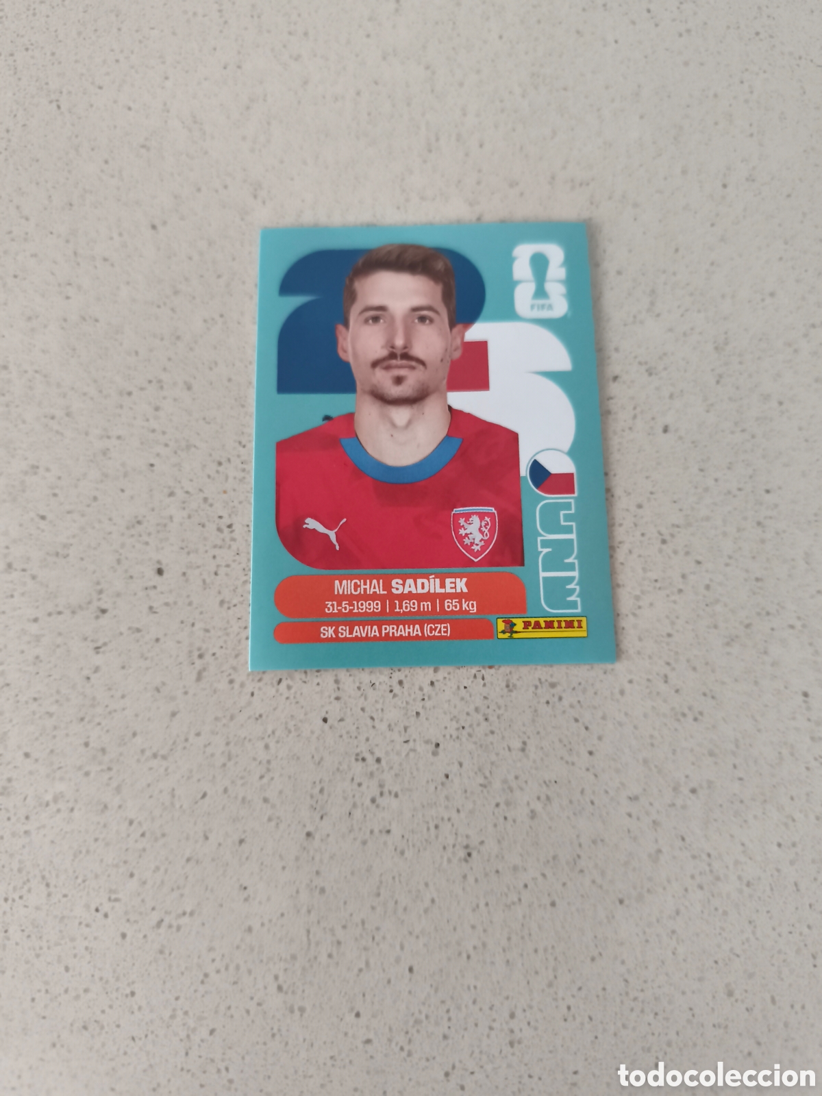 Cromos de f&uacute;tbol: CROMO N&Uacute;MERO 9 SADILEK REP&Uacute;BLICA CHECA. MUNDIAL 2026. PANINI.