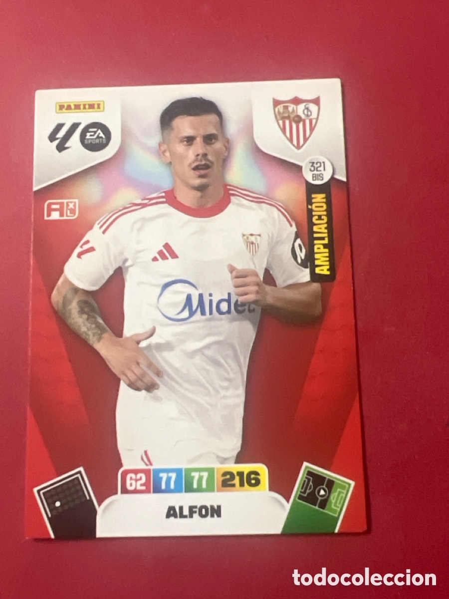 Figurine di Calcio: C9205. Alfon 321 Bis Ampliaci&oacute;n Sevilla - Adrenalyn 2025 2026 25 26