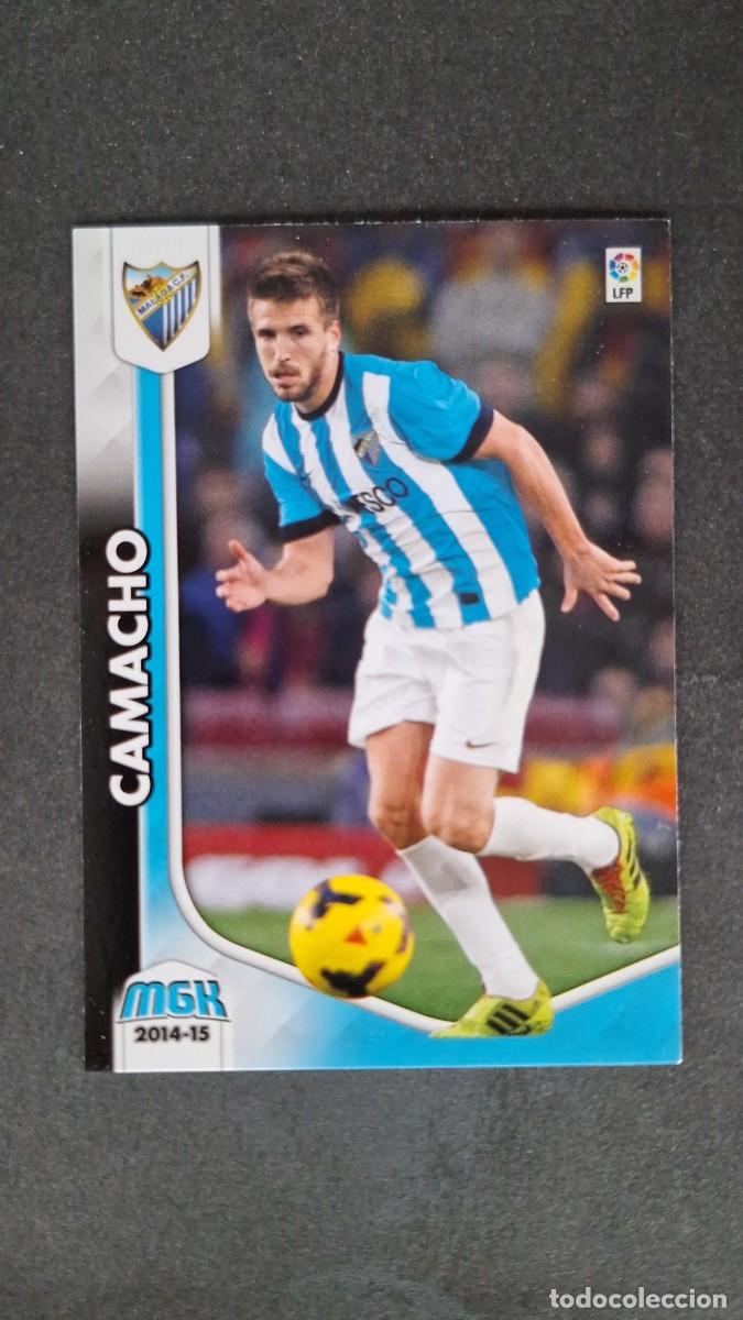 Cromos de f&uacute;tbol: L1 CAMACHO MALAGA C. F. 261 PANINI MEGACRACKS 2014 2015 14 15