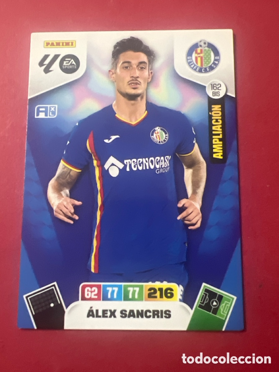 Cromos de f&uacute;tbol: C9206. Alex Sancris 162 Bis Ampliaci&oacute;n Getafe - Adrenalyn 2025 2026 25 26
