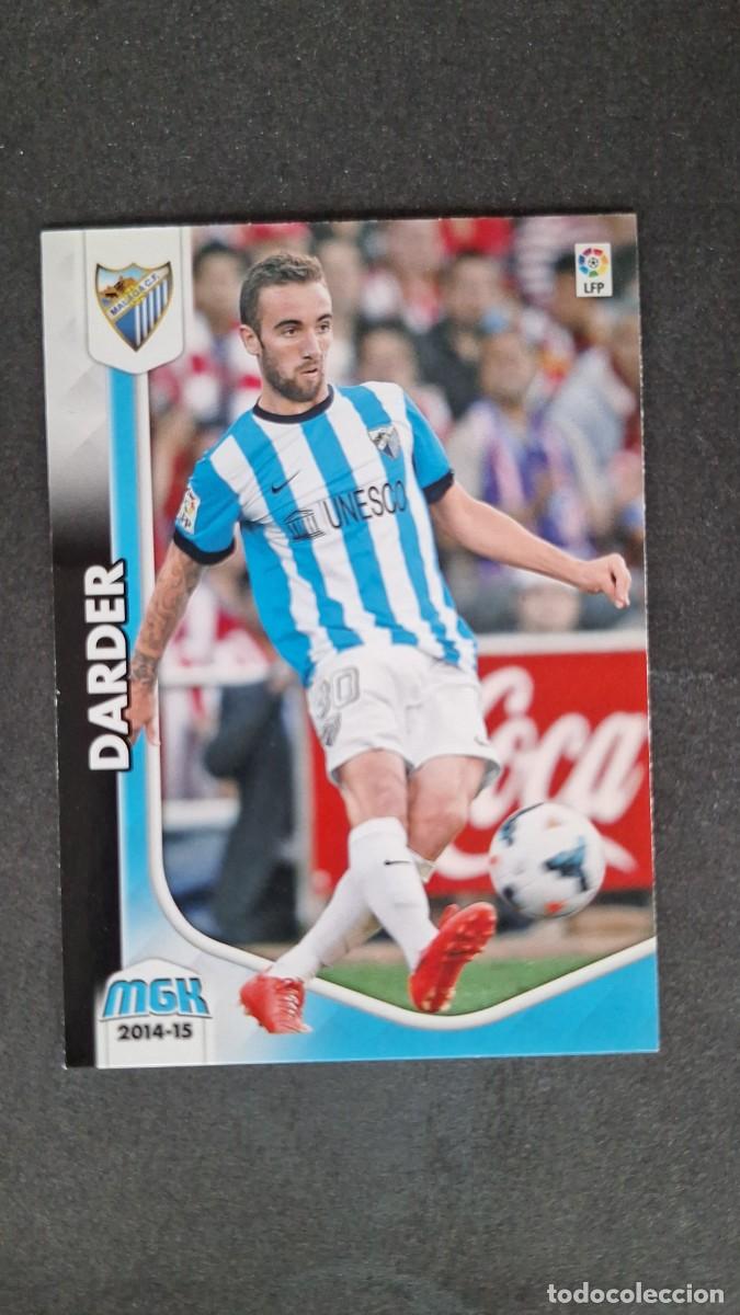 Cromos de f&uacute;tbol: L1 DARDER MALAGA C. F. 264 PANINI MEGACRACKS 2014 2015 14 15