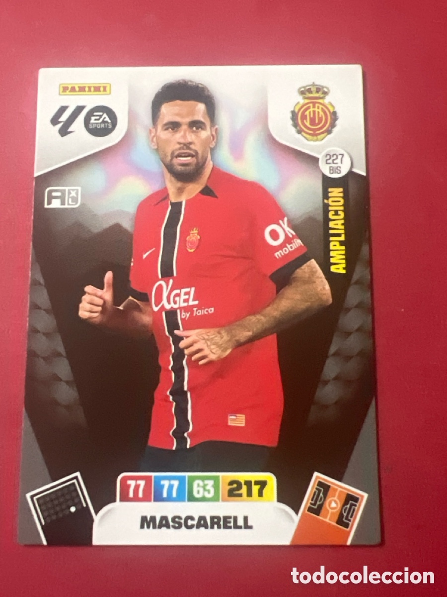 Cromos de f&uacute;tbol: C9207. Mascarell 227 Bis Ampliaci&oacute;n Mallorca - Adrenalyn 2025 2026 25 26