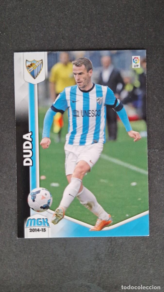 Cromos de f&uacute;tbol: L1 DUDA MALAGA C. F. 265 PANINI MEGACRACKS 2014 2015 14 15