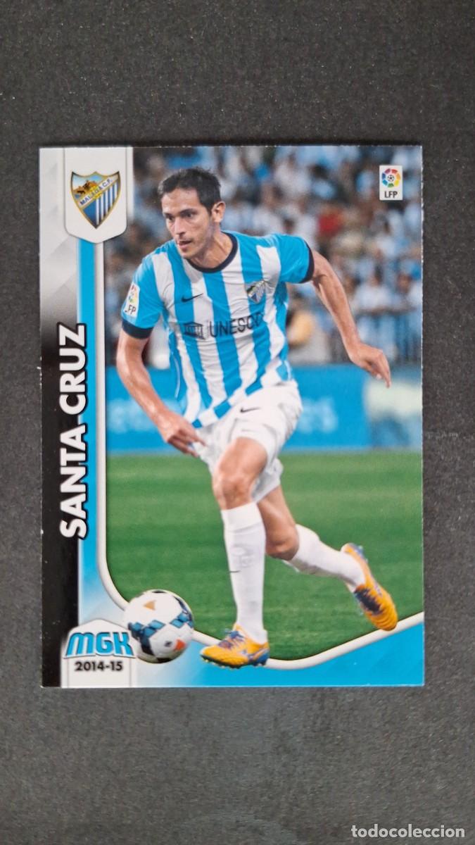 Cromos de f&uacute;tbol: L1 SANTA CRUZ MALAGA C. F. 269 PANINI MEGACRACKS 2014 2015 14 15