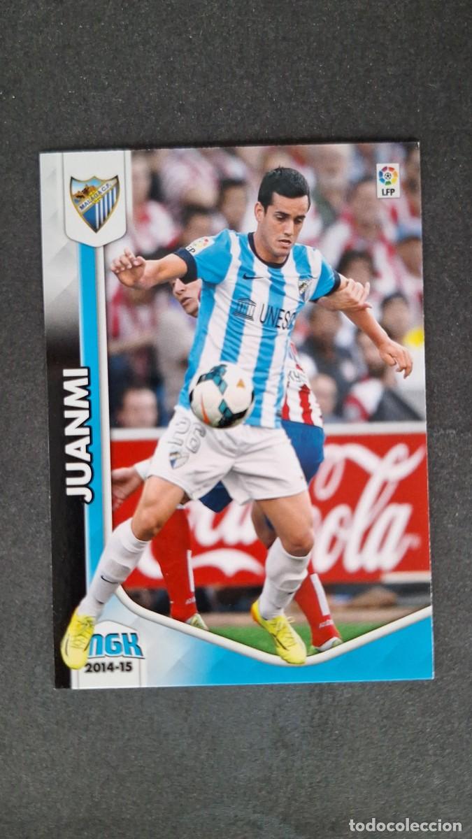 Cromos de f&uacute;tbol: L1 JUANMI MALAGA C. F. 270 PANINI MEGACRACKS 2014 2015 14 15