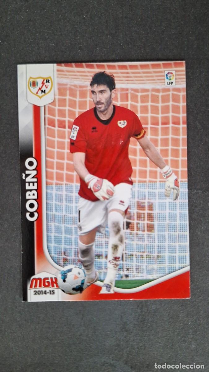 Cromos de f&uacute;tbol: L1 COBE&Ntilde;O RAYO VALLECANO 272 PANINI MEGACRACKS 2014 2015 14 15