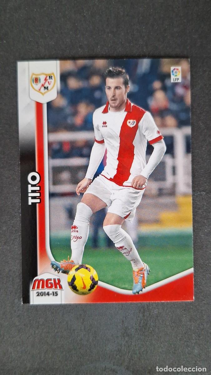 Cromos de f&uacute;tbol: L1 TITO RAYO VALLECANO 273 PANINI MEGACRACKS 2014 2015 14 15