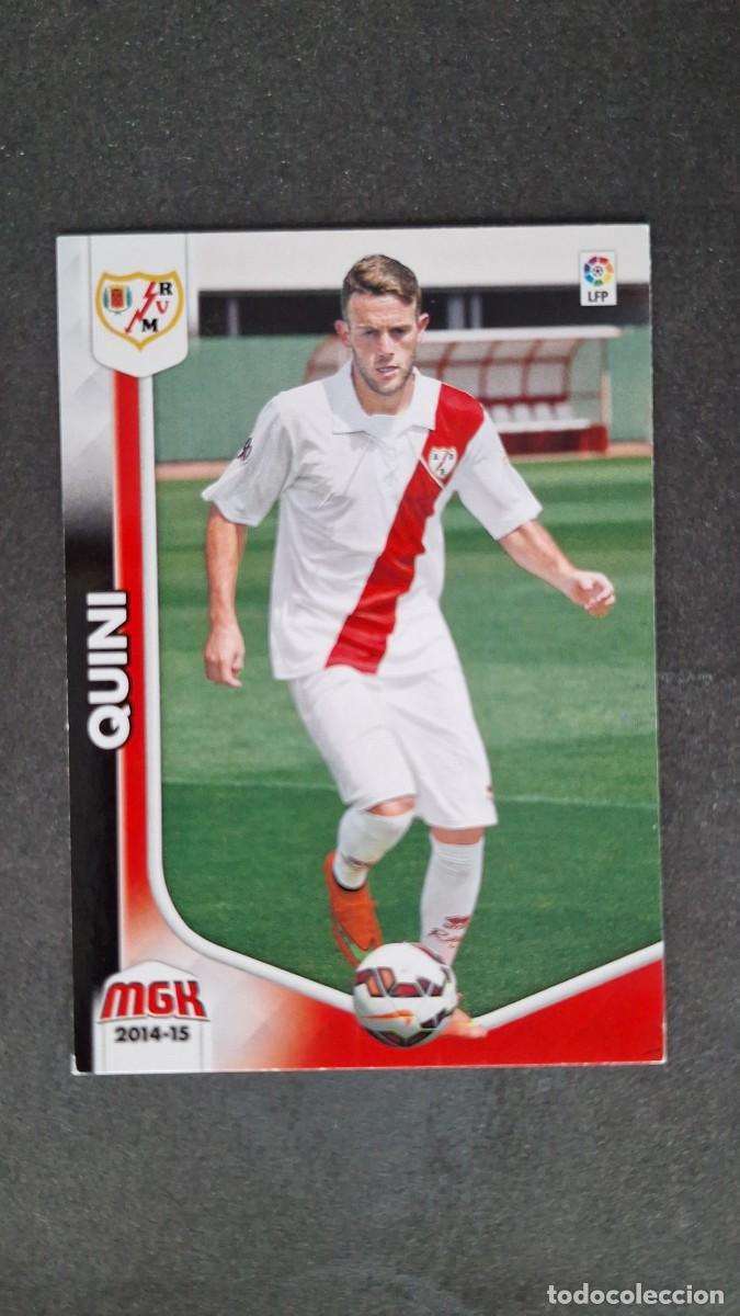 Cromos de f&uacute;tbol: L1 QUINI RAYO VALLECANO 274 PANINI MEGACRACKS 2014 2015 14 15
