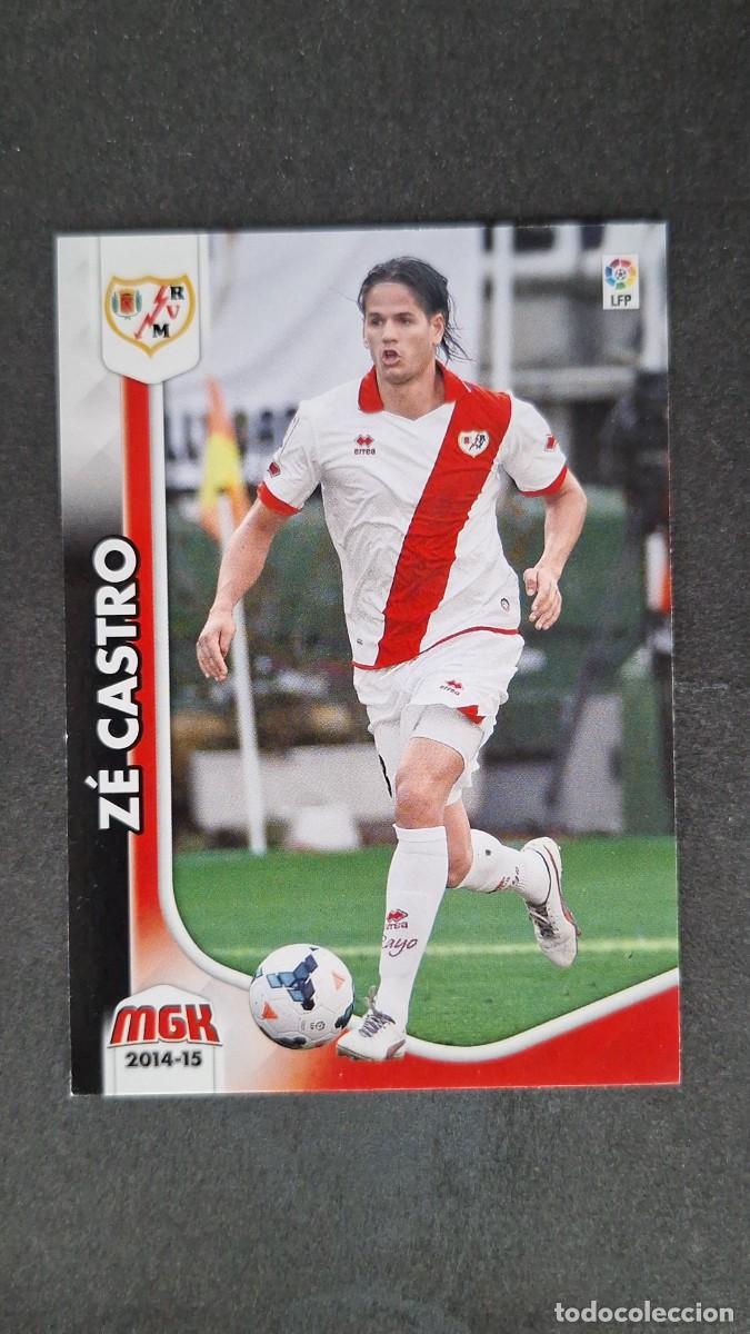 Cromos de f&uacute;tbol: L1 ZE CASTRO RAYO VALLECANO 275 PANINI MEGACRACKS 2014 2015 14 15