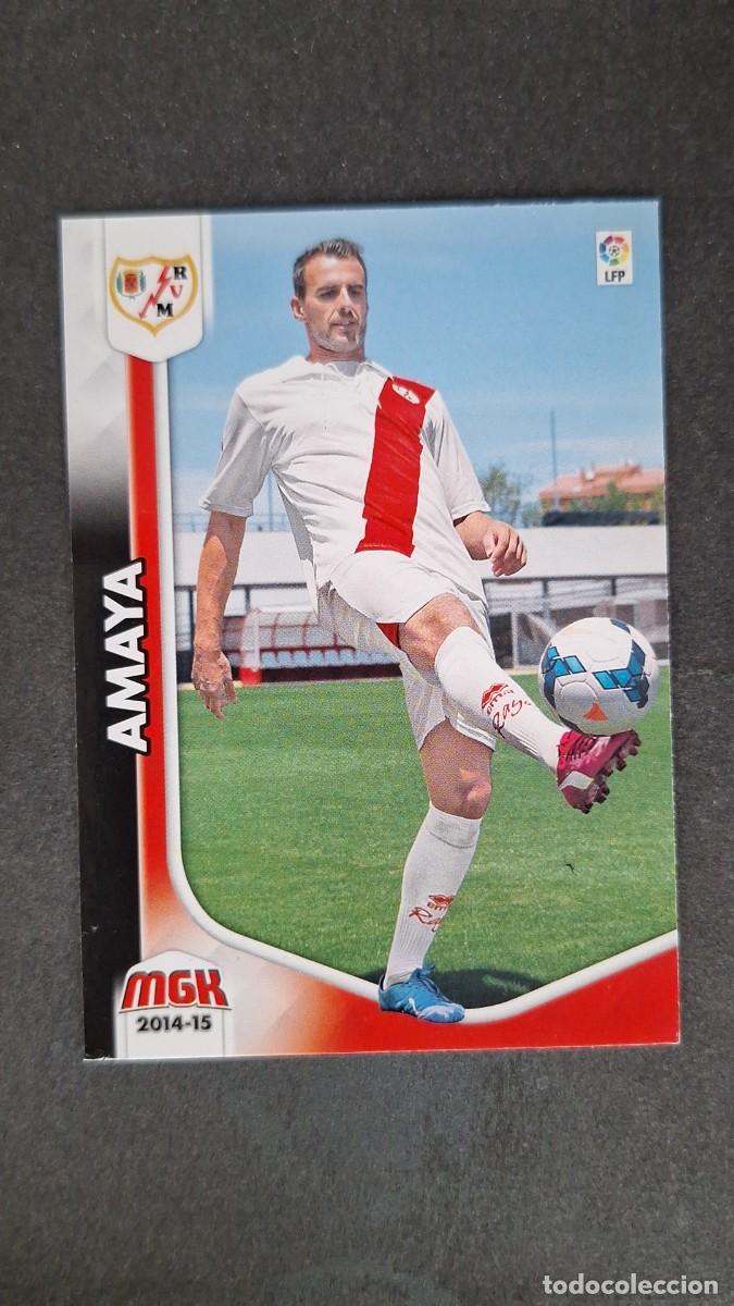Cromos de f&uacute;tbol: L1 AMAYA RAYO VALLECANO 276 PANINI MEGACRACKS 2014 2015 14 15