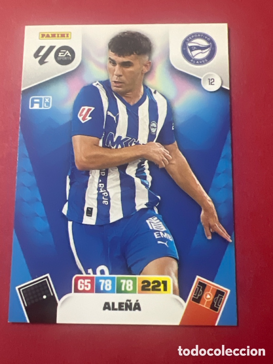 Cromos de f&uacute;tbol: C9213. FICHA N&ordm; 12 ALE&Ntilde;A - ADRENALYN 25 26 - PANINI 2025 - 26 - CROMO - ALAVES