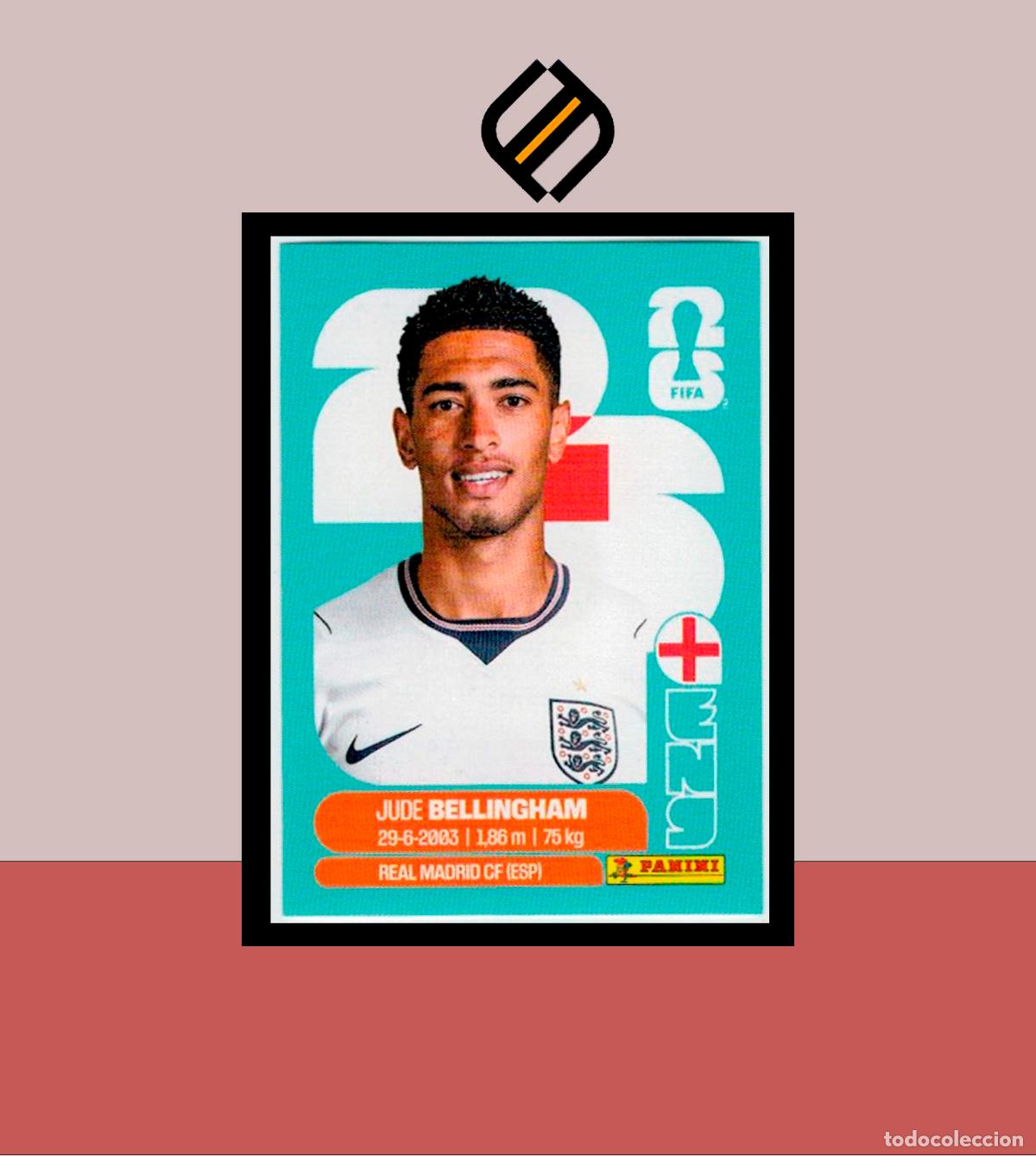 Cromos de f&uacute;tbol: PANINI FIFA CLUB WORLD CUP 2026 26 ENG 11 JUDE BELLINGHAM INGLATERRA STICKER MUNDIAL MEX CAN USA