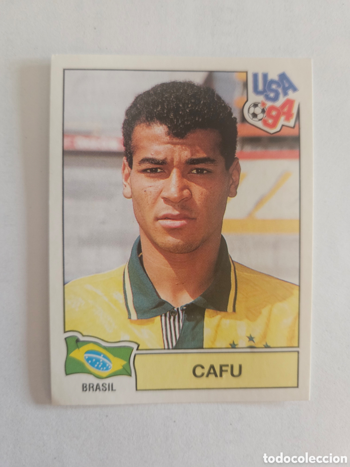 Cromos de f&uacute;tbol: CROMO SIN PEGAR FUTBOL 94 PANINI MUNDIAL USA 1994 BRASIL 94 CAFU