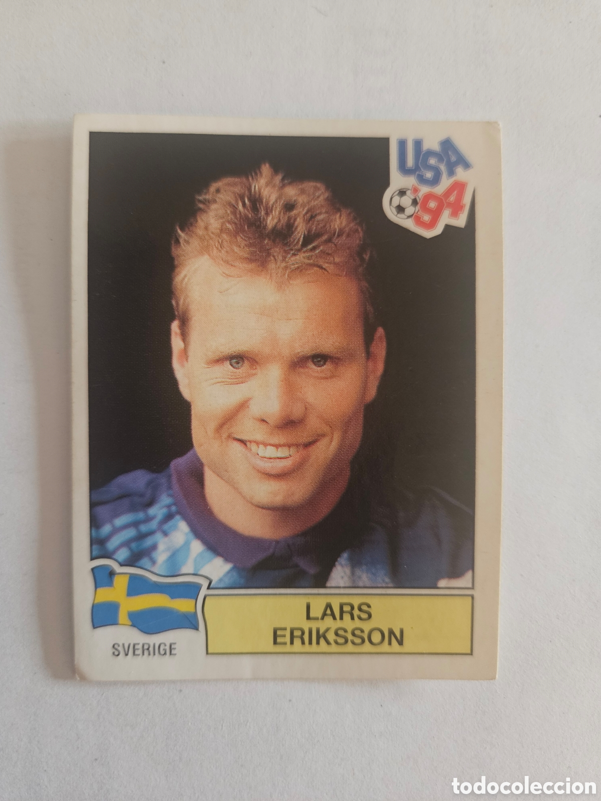 Cromos de f&uacute;tbol: LARS ERIKSSON SUECIA 167 MUNDIAL USA 1994 94 PANINI NUNCA PEGADO SIN PEGAR