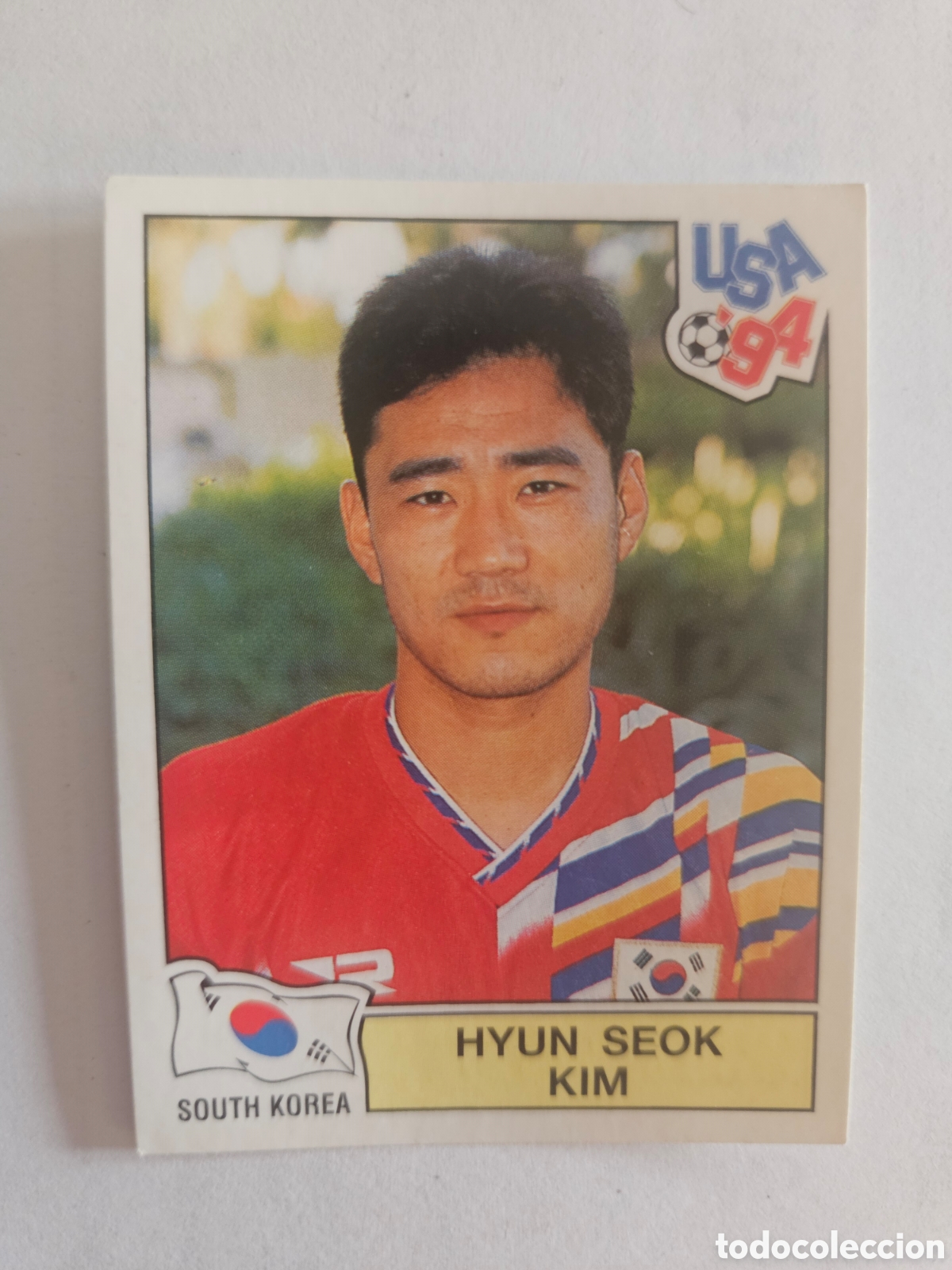 Cromos de f&uacute;tbol: N&ordm; 216 - SOUTN KOREA HYUN SEOK KIM- USA 94 - PANINI 1994 - NUNCA PEGADO,