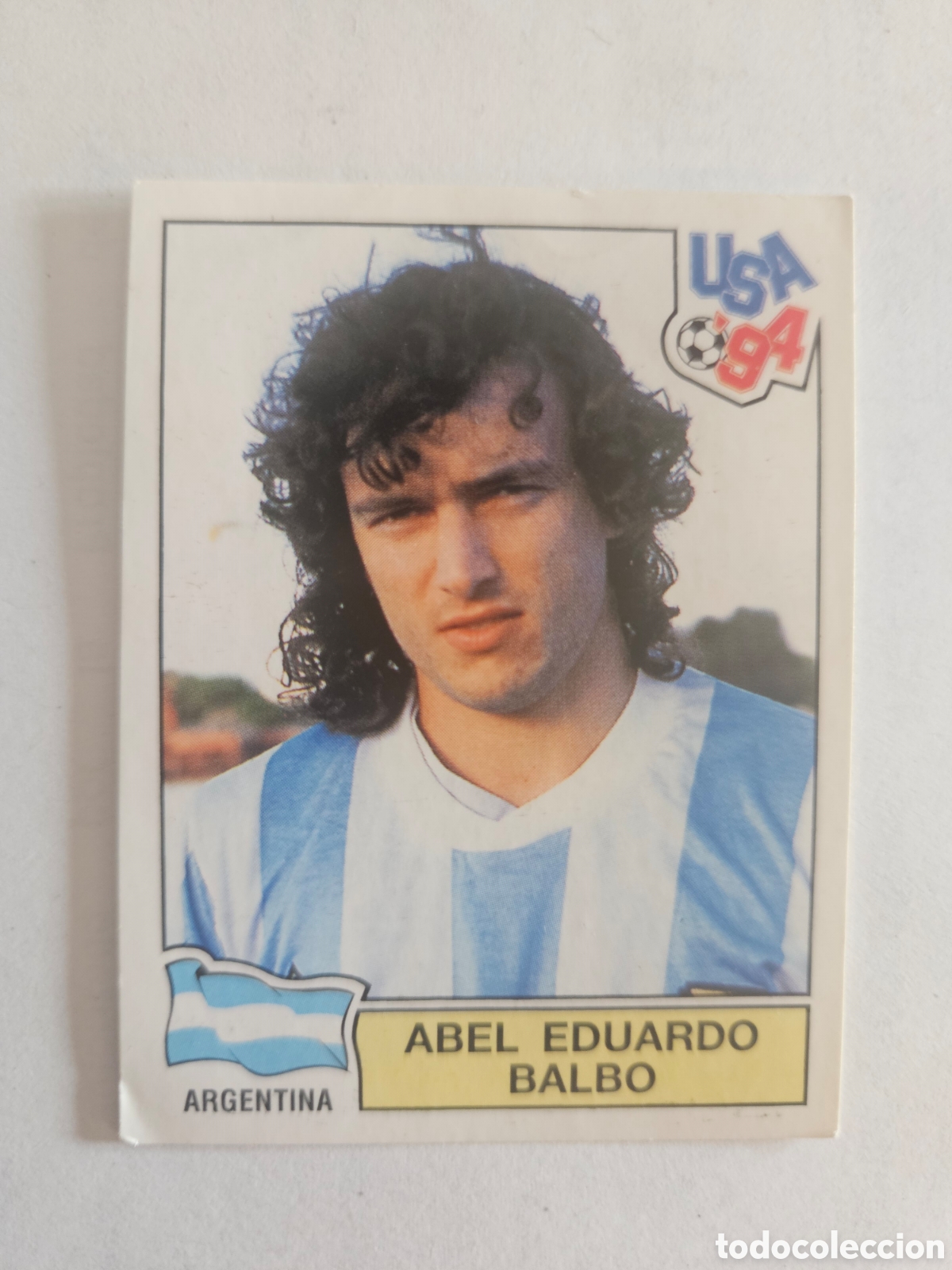 Cromos de f&uacute;tbol: 259 ABEL EDUARDO BALBO ARGENTINA CROMOS WORLD CUP MUNDIAL FUTBOL USA 94 U.S.A. 1994